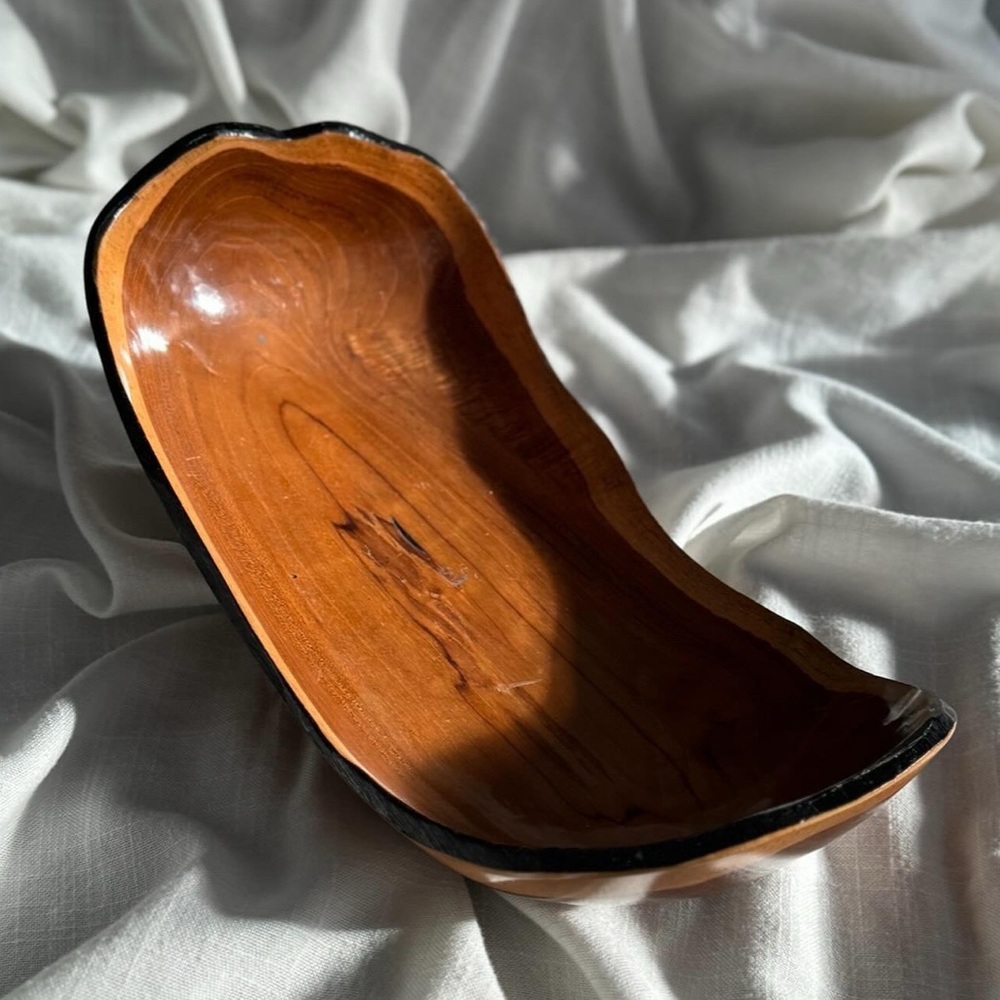 SOLD • Large Olive Wood Bowl